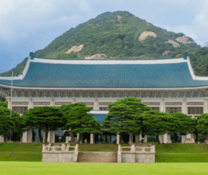 청와대 주차장